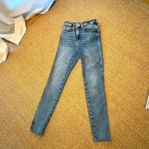 Free People High Waisted Jeans Size 25